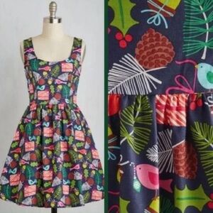 Modcloth Retrolicious Gee Jolly Dress
